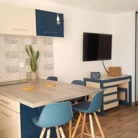 Studio 4 Personnes Front De Mer Et Piscine